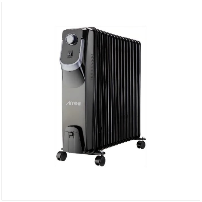 دفايه زيت ارو 11 ريشه 2500 وات - اسود