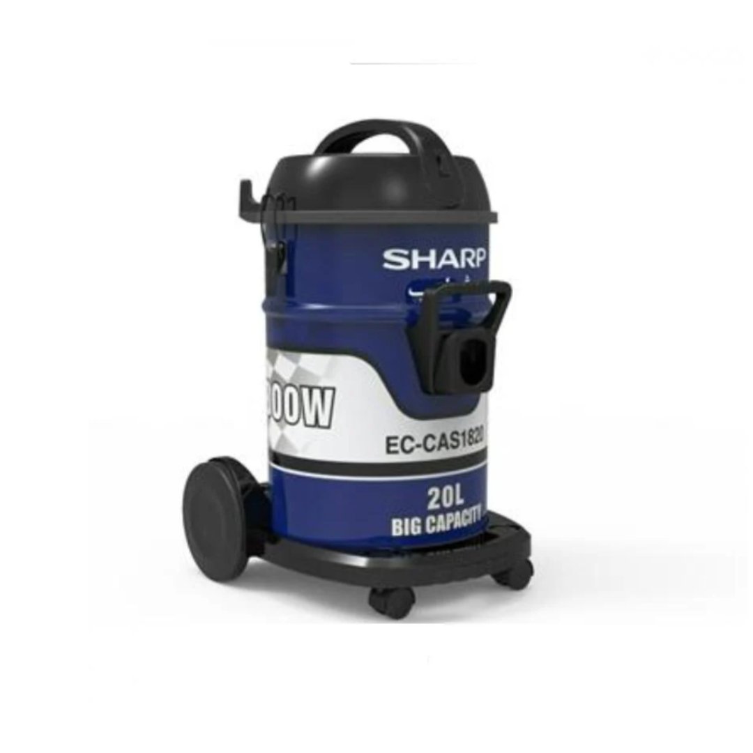 مكنسه شارب برميل 20 لتر 1800 وات - ازرق مكنسه شارب برميل 20 لتر 1800 وات - ازرق